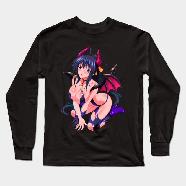 Himejima Akeno Long Sleeve T-Shirt by Venandeu